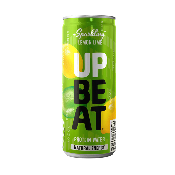 UPBEAT Sparkling Protein Water Natural Energy 12x330ml / Lemon Lime