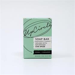 UpCircle Fennikel & Kardemomme Chai Soap Bar (bestill i single eller 12 for bytte ytre)