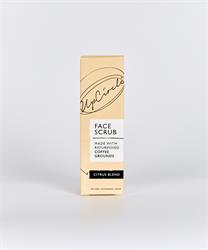 Exfoliante facial de café - Mezcla de cítricos 100 ml (pedir por separado o 12 para el comercio exterior)