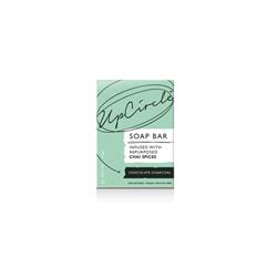 Chocolate Charcoal Chai Soap Bar 100g (order in singles or 12 for trade outer)