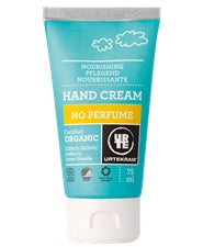 Urtekram No perfume Hand Cream - 75ml organic. Vegan. Not tested