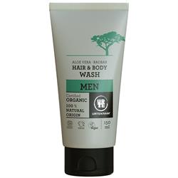 Urtekram Organic men's Hair & Body Wash 150ml.