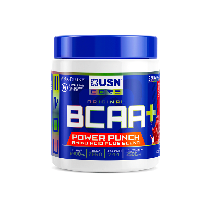 USN BCAA Power Punch 55g, 55g / Cherry
