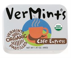 Pastilhas orgânicas Vermints - café express 40g