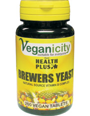Brewers Yeast 300mg 200 Vtabs, naturens B-vitaminlager!