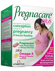 Pregnacare Plus 28 comprimés &amp; 28 Gélules (commander en simple ou 4 pour le commerce extérieur)