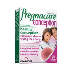 Pregnacare Conception 30 כרטיסיות (הזמינו ביחידים או 4 עבור טרייד חיצוני)