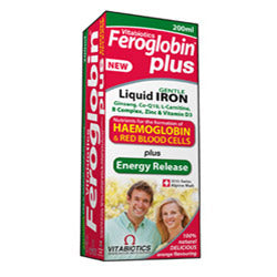 Feroglobin Plus Liquid 200ml (สั่งเป็นเดี่ยวหรือ 4 เพื่อแลกเปลี่ยนด้านนอก)
