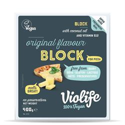 Violife para bloque de pizza 400 g (pedir por unidades o 7 para el exterior minorista)