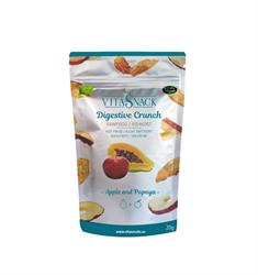 Crunch Digestif Bio (Papaye &amp; Pomme) 20g (commander en simple ou 10 pour le commerce extérieur)