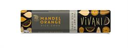 10% ZNIŻKI Vivani Almond Orange 35g - wegański batonik czekoladowy (zamów wielokrotność 6 lub 18 w przypadku wymiany zewnętrznej)