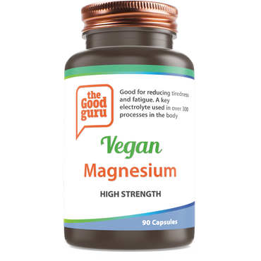 Den gode guruen, vegansk magnesium, 90 kapsler