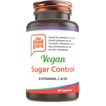 The Good Guru, Control vegano del azúcar, 90 cápsulas