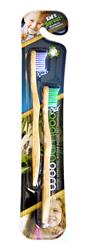 Woobamboo Kids Lot de 2 brosses à dents