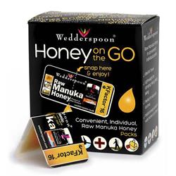 100 % miel de Manuka brut à emporter 120 g 24 portions