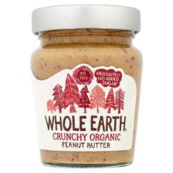 Crunchy Organic Peanut Butter 227g