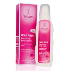Wild Rose Pampering Body Lotion 200ml for normal to dry skin
