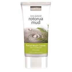 Crème nettoyante pour le visage à la boue de Rotorua à la fleur de tilleul 130 ml