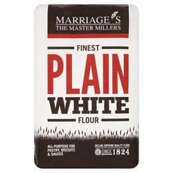 Finest Plain Flour 1.5kg (order in singles or 5 for trade outer)