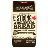 Very Strong Wholemeal 100% Canadian Bread Flour 1.5kg (order in singles or 5 for trade outer)