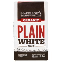 קמח לבן רגיל אורגני 1000 גרם