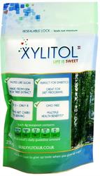 Xylitol sødemiddel 250g pose (bestilles i singler eller 9 for bytte ydre)