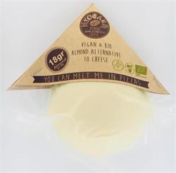 Alternativa estilo mozzarella elaborada con almendras orgánicas 100 g (pedir por separado o 5 para el comercio exterior)