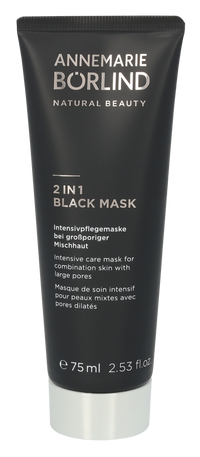 Annemarie Borlind 2 In 1 Black Mask 75 ml