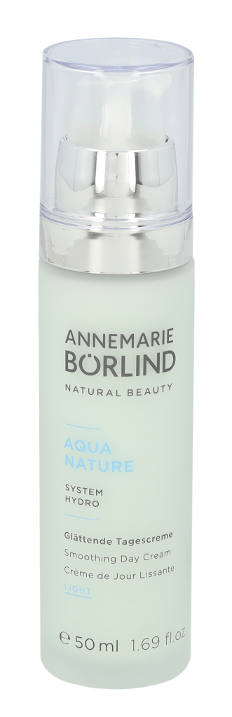 Annemarie Borlind Aquanature Crème de Jour Lissante Flacon 50 ml