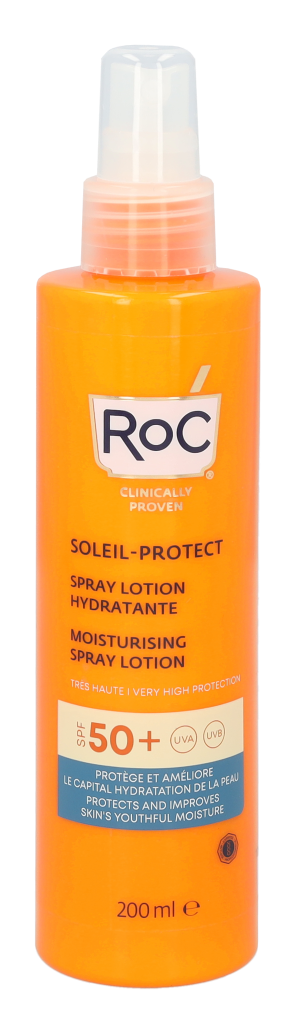 ROC Soleil-Protect Lait Spray Hydratant SPF50 200 ml