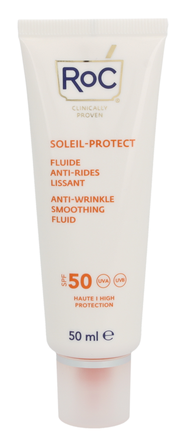 ROC Soleil-Protect Fluido Suavizante Antiarrugas SPF50+ 50 ml