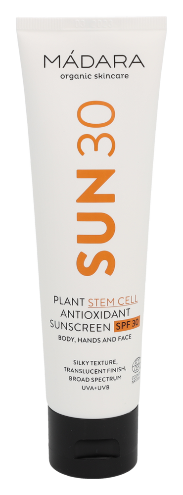 Madara Plant Stem Cell Antioxidant Sunscreen SPF30 100 ml