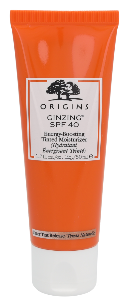 Origins Ginzing Crema hidratante con color potenciadora de energía SPF40 50 ml