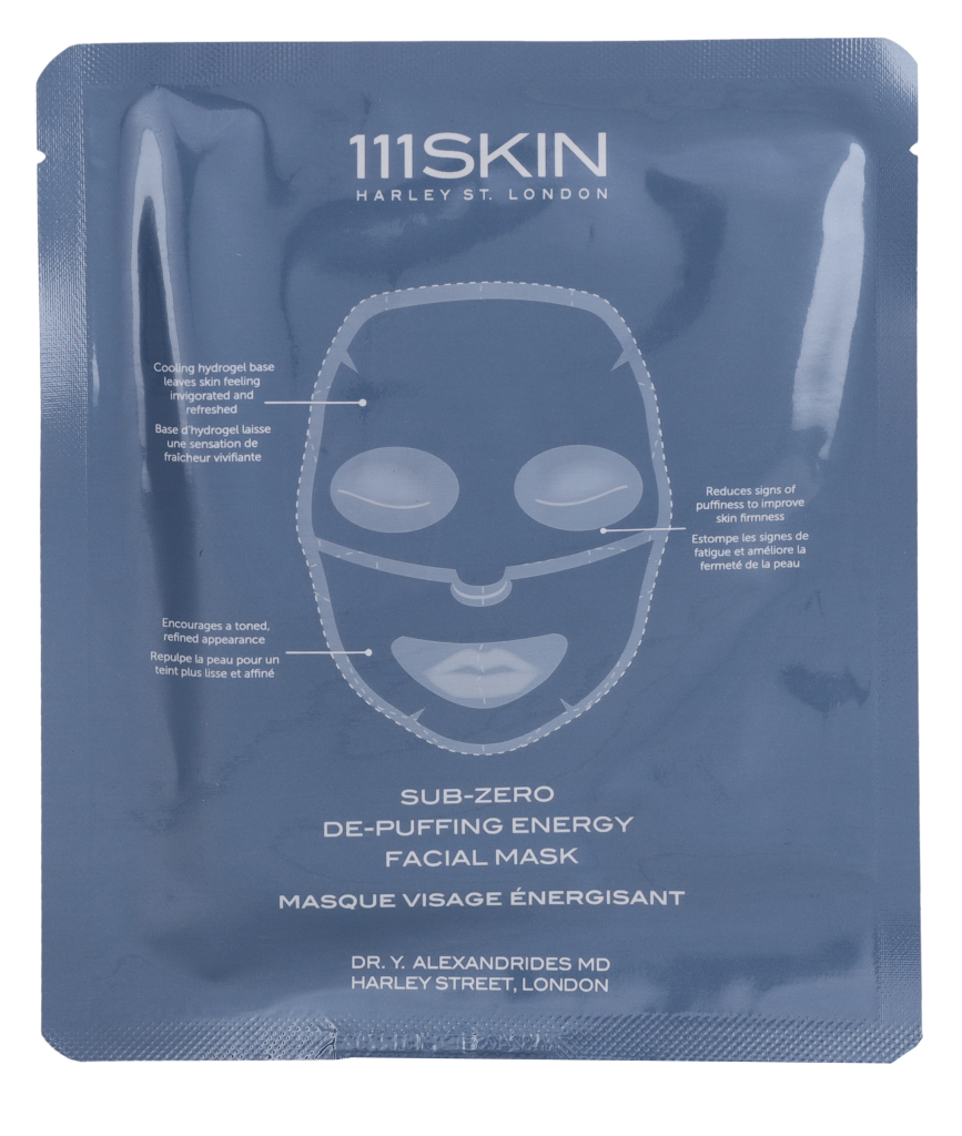 111Skin Masque Facial Énergétique Dégonflant Sub-Zero 30 ml
