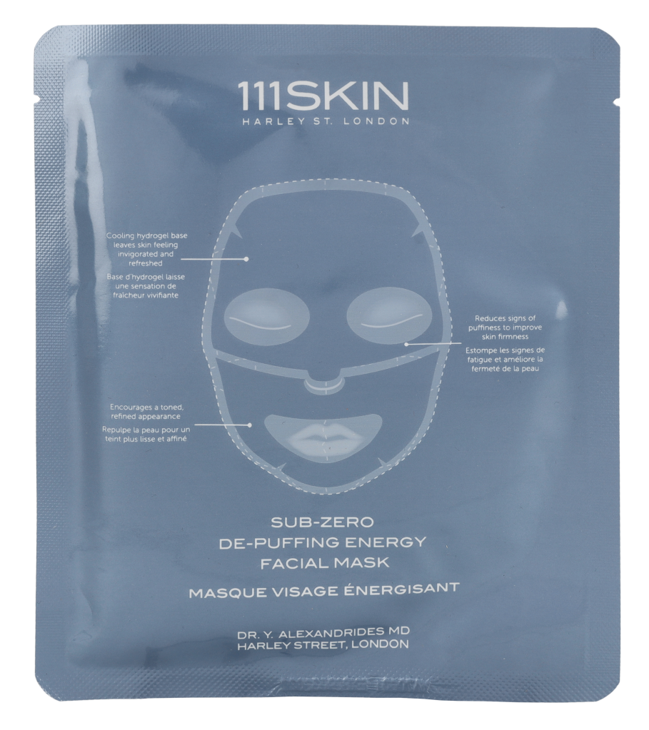 Masque facial énergétique anti-gonflant Sub-Zero 111Skin