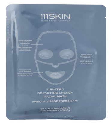 111Skin Sub-Zero Mascarilla facial energética desinflante