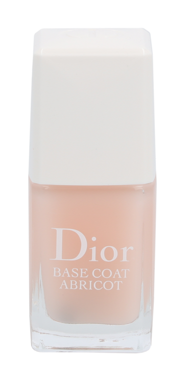 Dior Base Coat Base de soin protectrice pour ongles Abricot 10 ml