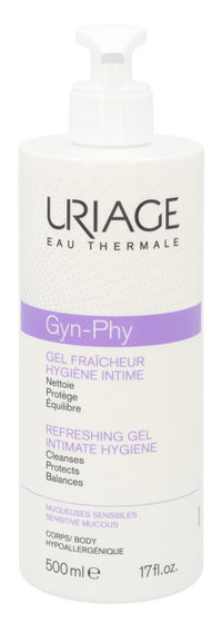 Uriage Gyn-Phy Intimate Hygiene Refreshing Gel 500 ml