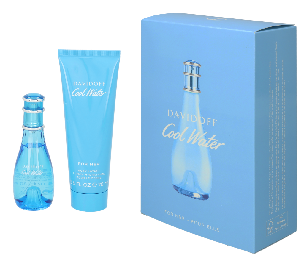 Davidoff Cool Water Woman coffret cadeau 105 ml