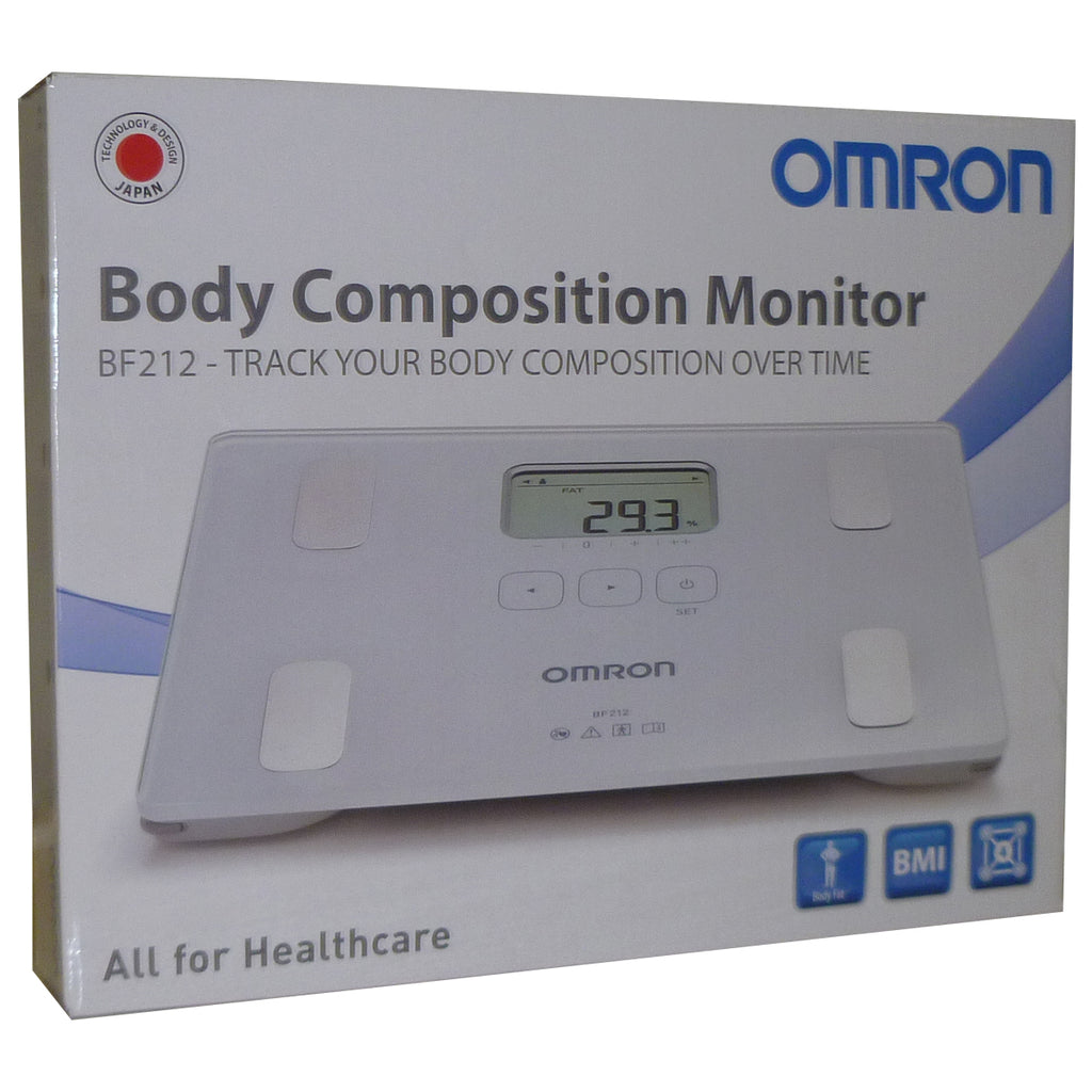 Omron hbf-212-ew | monitor kompozycji ciała | gruby sc