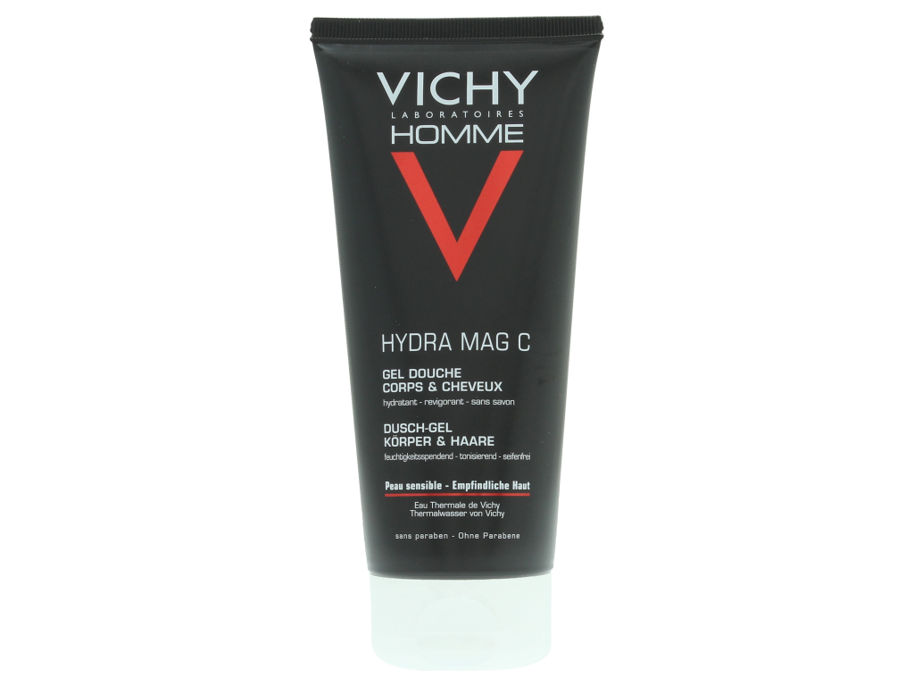 Vichy Homme Hydra Mag C Gel Douche Corps Et Cheveux 200 ml