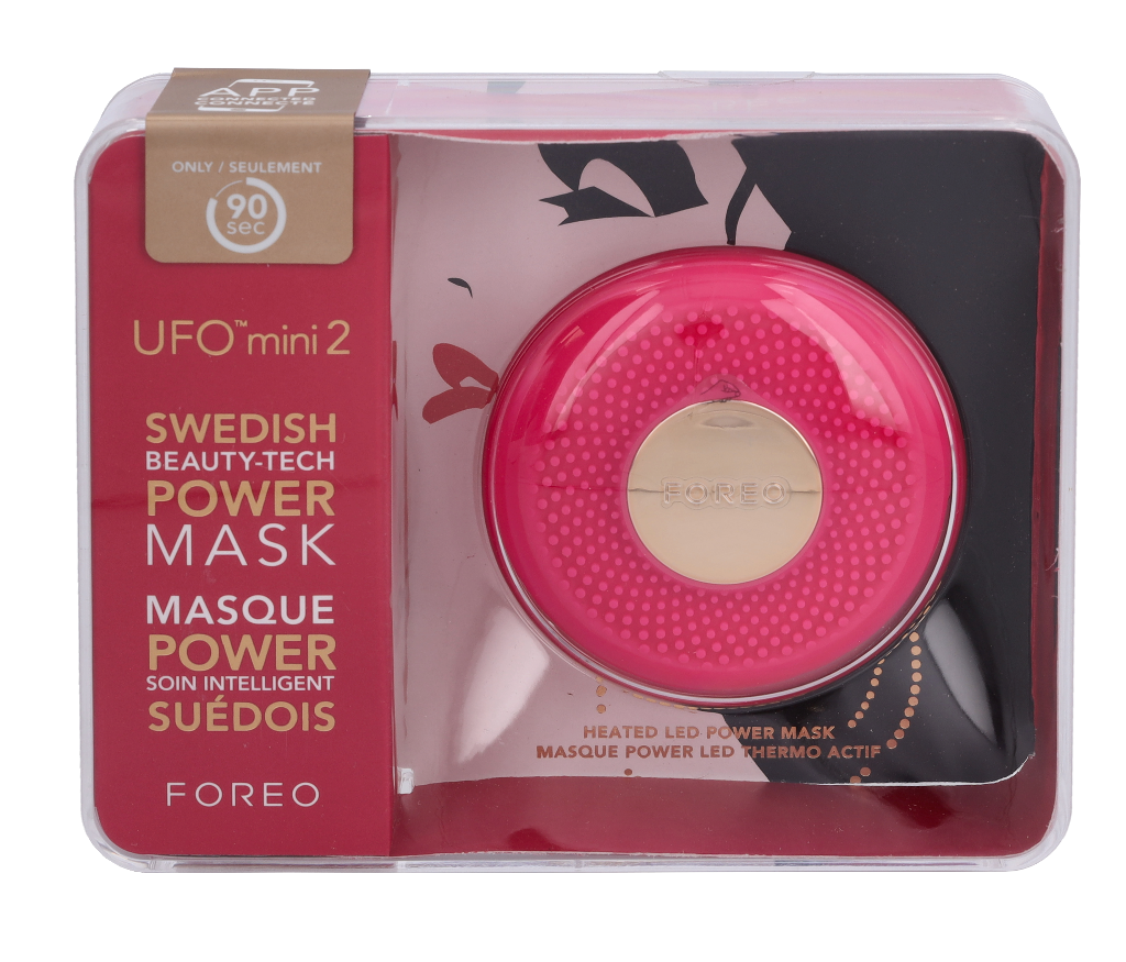 Foreo Ufo 2 Mini Power Mask & Light Therapy - Fuchsia 1 piece