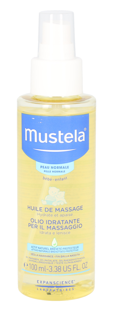 Mustela Normal Skin Massage Oil Spray