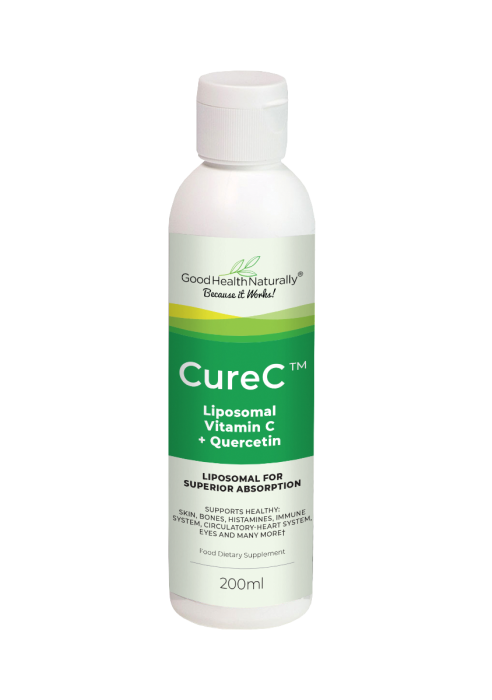 CureC - Liposomalna Witamina C z Kwercetyną - 200 ml