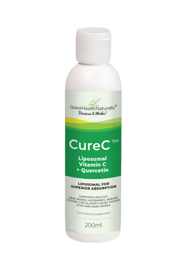 CureC - Liposomalna Witamina C z Kwercetyną - 200 ml