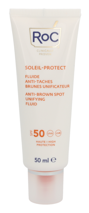 RoC Soleil-Protect Anti-Brown Spot Unifying Fluid SPF50+ 50 ml