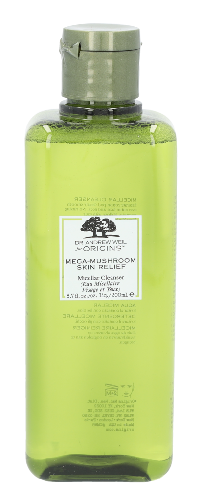 Origins Dr. Weil Mega-Mushroom Skin Relief Micellar Cleanser 200 ml