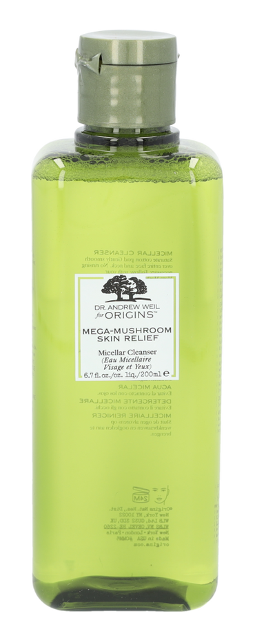 Origins Dr. Weil Mega-Mushroom Skin Relief Micellar Cleanser 200 ml