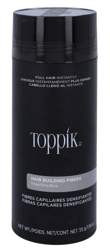 Toppik Hair Building Fibers - Grey 55 gr