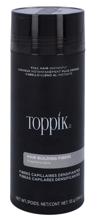 Toppik Hair Building Fibers - Grey 55 gr